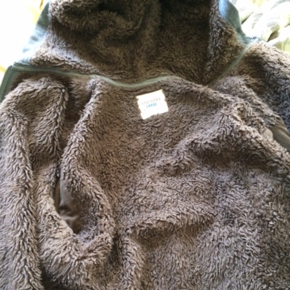 *DONATED* Old Navy Fleece Sweat Jacket, Gray, L - Picture 7 of 8